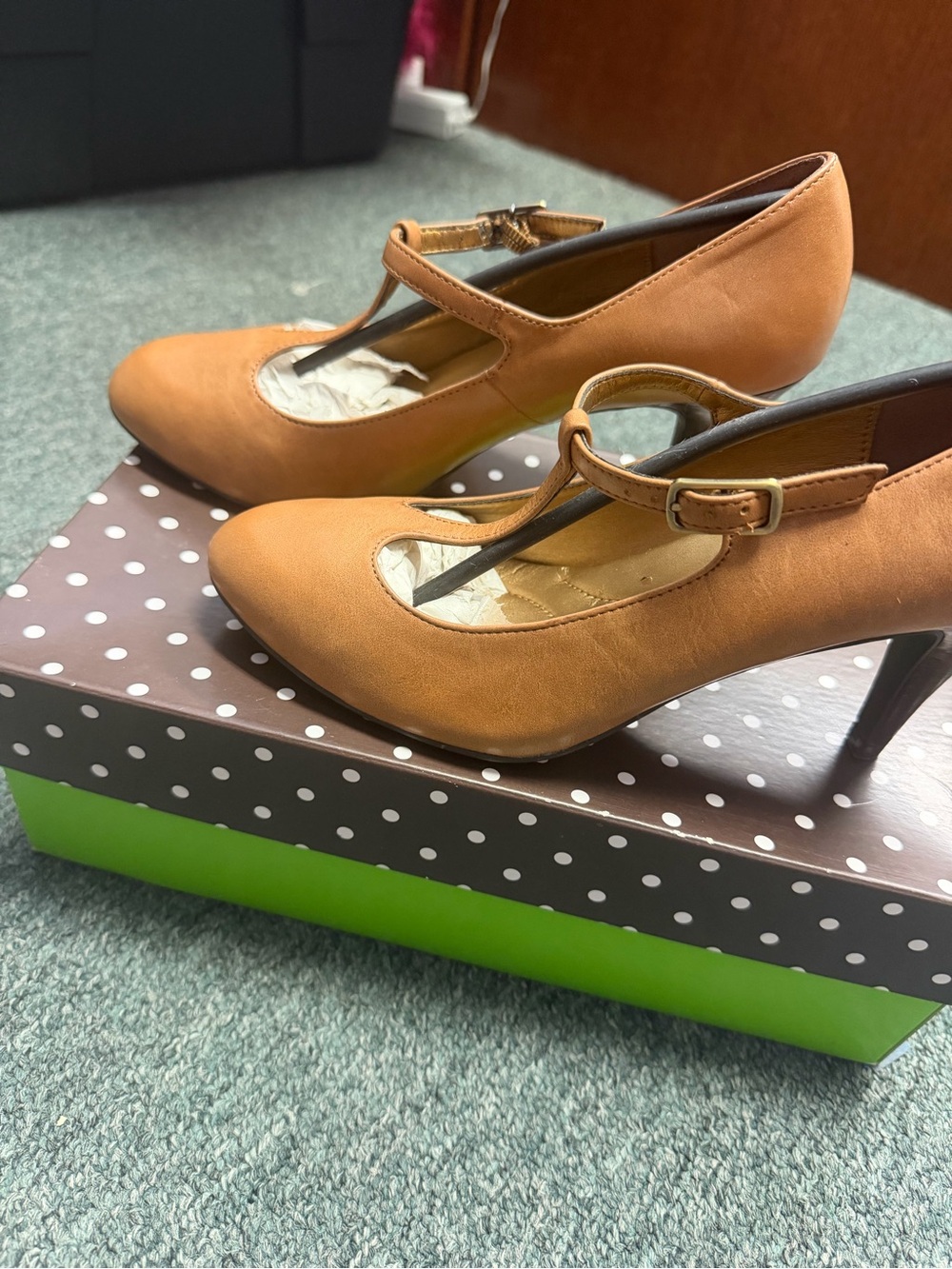 Kelly and Katie T-strap pumps